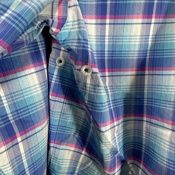 Tommy Bahama Mens Shirt Siesta Key Beach Glass Sun Protection Wicking Pocket NEW - Picture 10 of 11